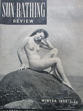 SUN BATHING REVIEW, Winter 1953 issue for sale. Original British publication from Tilley, Chesterfie