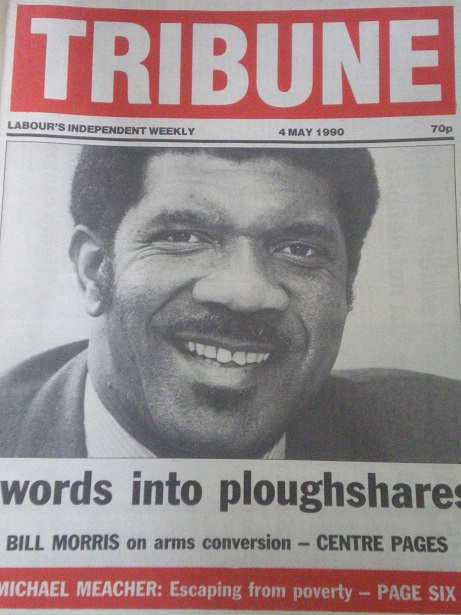 TRIBUNE magazine, 4 May 1990 issue for sale. BILL MORRIS. Original BRITISH POLITICAL publication fro