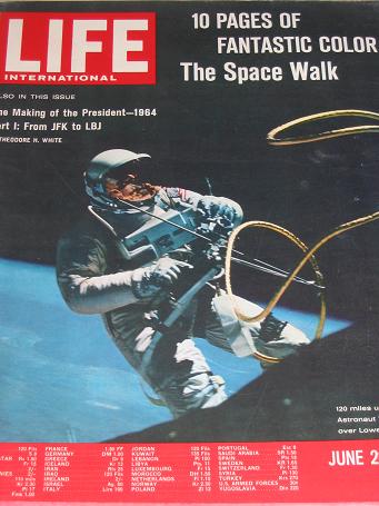 LIFE magazine June 28 1965. SPACE TRAVEL, WYETH. Vintage NEWS publication for sale. Classic images o