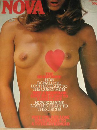 NOVA magazine, August 1974 issue for sale. FASHION, CULTURE. Bel Mooney. Scarce publication. Birthda