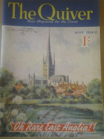 The QUIVER magazine, May 1949 issue for sale. Original British publication from Tilley, Chesterfield