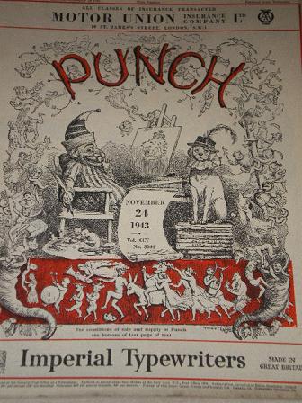 PUNCH magazine, November 24 1943 issue for sale. Original British WORLD WAR TWO publication from Til