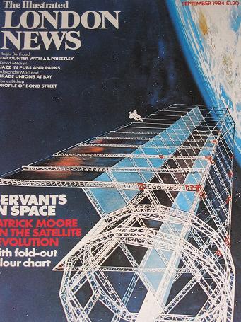 ILLUSTRATED LONDON NEWS magazine, September 1984 issue for sale. PRIESTLEY, SPACE, SATELLITES, PATRI