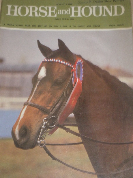 HORSE AND HOUND magazine, August 4 1978 issue for sale. Original publication from Tilley, Chesterfie