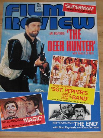 FILM REVIEW MAGAZINE MARCH 1979 BACK ISSUE FOR SALE DE NIRO VINTAGE FILM MOVIE PUBLICATION PURE NOST