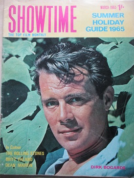 SHOWTIME magazine, March 1965 issue for sale. DIRK BOGARDE. Original British publication from Tilley