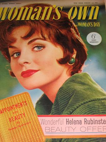 WOMANS OWN magazine, February 3 1962 issue for sale. MONICA DICKENS, BEVERLEY NICHOLS, FICTION, FASH