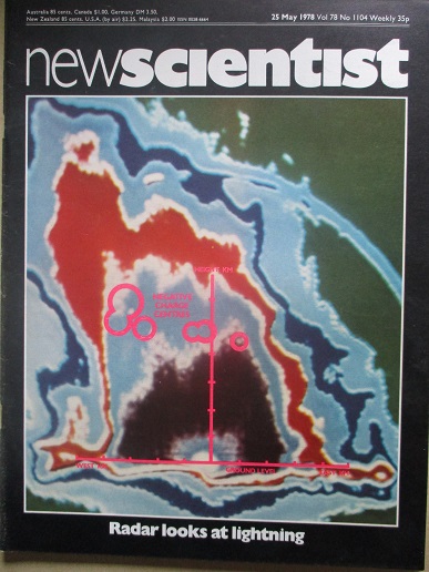 NEW SCIENTIST magazine, 25 May 1978 issue for sale. PETER MARSH. Original British publication from T