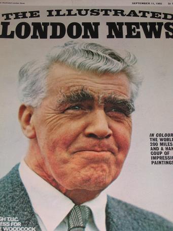 ILLUSTRATED LONDON NEWS magazine, September 11 1965 issue for sale. SCHWEITZER, WOODCOCK. Vintage Br