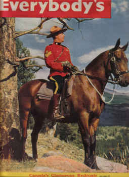 EVERYBODYS MAG MY 11 57 STIRLING MOSS CANADIAN MOUNTIES R C M P MOSS TIBET WYATT CLASSIC IMAGES OF T