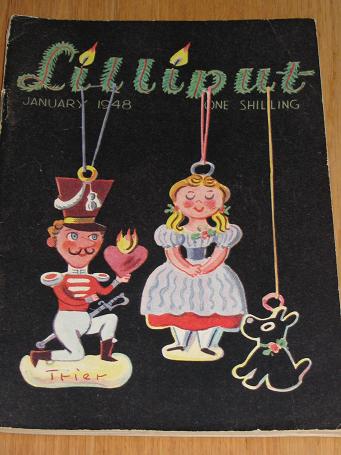 LILLIPUT magazine January 1948. SIMENON, SITWELL, SEARLE. Vintage publication for sale. STORIES, PHO