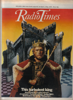 RADIO TIMES 29 APRIL-5 MAY 1978 VINTAGE BRITISH TV LISTINGS MAGAZINE FOR SALE PURE NOSTALGIA ARCHIVE