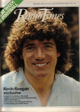 RADIO TIMES 14-20 JUNE 1980 KEVIN KEEGAN FOOTBALL