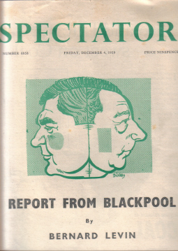 SPECTATOR MAG DEC 4 1959 BLACKPOOL LEVIN VINTAGE PUBLICATION FOR SALE CLASSIC IMAGES OF THE TWENTIET