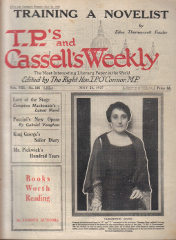 T.P's CASSELLS WEEKLY MAY 21 1927 DEEPING N.C.C.119 HOWARD JERROLD VINTAGE PUBLICATION FOR SALE